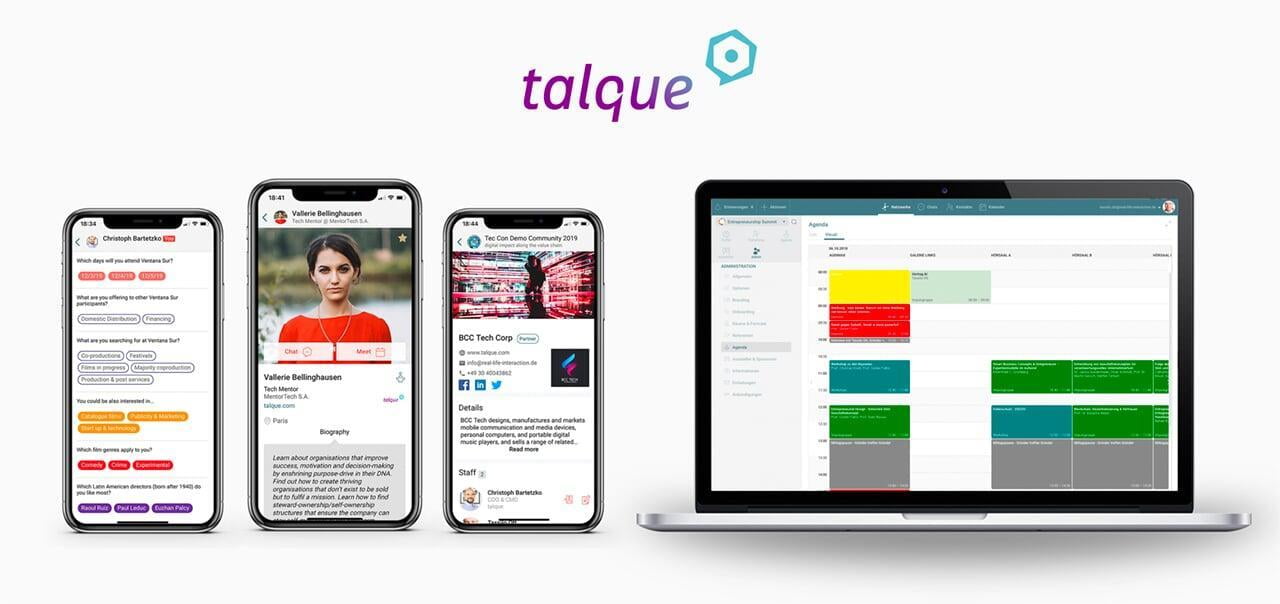 talque - Die Virtual Event Plattform 